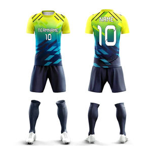 Make your own logo printing Soccer Uniform Wholesale Football Soccer Uniform Set for Adult High Quality Soccer Uniform - Product Image 1