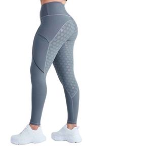 Leggings de sport taille haute confortables aux tons pastel, pour femmes, grandes tailles. - Product Image 4