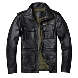 Custom <b>Men</b> <b>Leather</b> <b>Jacket</b> Pakistan Made Top Product <b>Leather</b> <b>Jacket</b> For <b>Men</b> - Product Image 1