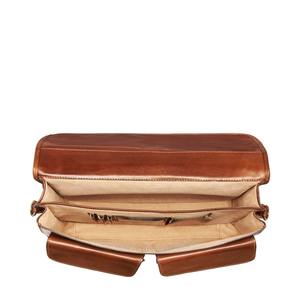 Maletín de Cuero Genuino Hecho a Mano de Lujo para Abogados, con Cerradura de Combinación Segura, para Documentos y Portátil, Venta al Por Mayor, Personalizable - Product Image 4