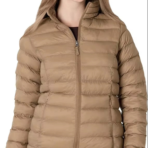 Chaquetas Acolchadas para Mujer de Tallas Grandes con Logotipo Personalizado para Pedidos al por Mayor, Impresión y Bordado Personalizados, Alta Calidad, Impermeables y Ecológicas - Product Image 1