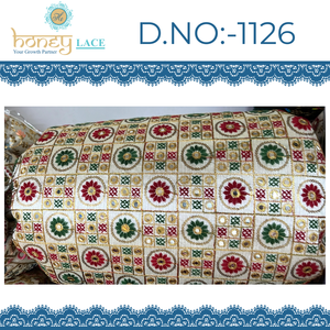 Tela Fendy Bordada Floral, Suave al Tacto, Transpirable, para Vestidos de Novia, Decoración del Hogar, Estilo Elegante, Muebles de Lujo No Tejidos para Niños - Product Image 3