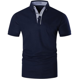 Polos de Manga Corta Personalizados al por Mayor con Logotipo Personalizado de Alta Calidad Disponible - Product Image 1