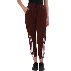 Pantalones Cargo de Cintura Alta para Mujer, Tejido de Felpa, Spandex, Algodón, Transpirables, Casuales, Largos, de Color Sólido, con Cierre de Cremallera - Product Image 2