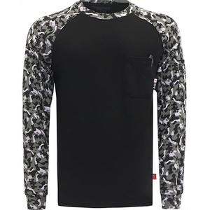 Streetwear Sports <b>Men</b> Compression Shirt Solid Color Slim Fit Breathable Gym Training Fitness Performance Wear - Product Image 4