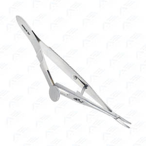 Porte-aiguille de précision Kalt incurvé, longueur totale 14 cm, instrument médical sécurisé et précis avec verrouillage pour une fiabilité accrue - Product Image 2