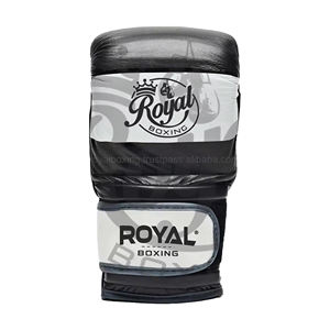 Guantes de Entrenamiento de Piel Sintética PU con Cordones y Logotipo Personalizado al por Mayor, con Absorción de Humedad para Kick Boxing y MMA - Product Image 1