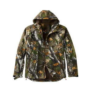 Men's Camouflage Hunting Jacket Full Sleeve Soft <b>Shell</b> Waterproof Autumn Outdoor Wear - Product Image 1