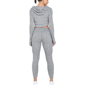 Conjunto Deportivo al por Mayor, Leggings, Chaqueta de Gimnasio, 3 Piezas, Ropa Deportiva, Chándal para Mujer, Conjunto de Yoga, Ropa para Mujer Personalizada - Product Image 2