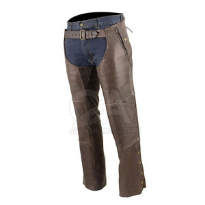 <b>Riding</b> Gear Handmade Horseback Apparel Durable Ranch Work <b>Chaps</b> Men Women <b>Riding</b> Accessories Custom Leather <b>Chaps</b> - Product Image 5