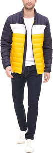 Men's Puffer <b>Jacket</b> Winter Warm Windproof Outdoor <b>Smart</b> Casual Stand Collar Color Block Puffer <b>Jacket</b> - Product Image 3