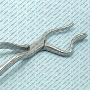 Forceps de désimpaction maxillaire Rowe de haute qualité, droit, manuel, en acier inoxydable, instrument de chirurgie orale maxillo-faciale certifié CE - Product Image 2