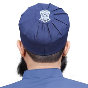 Stock disponible, bonnet de prière pour homme, coton doux, chapeau Kufi, livraison rapide, vente en gros - Product Image 1