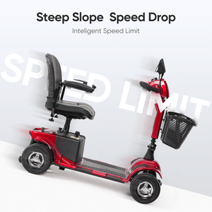 Monopattino Elettrico a 4 Ruote Migliorato per Anziani e Adulti, Compatto e Pieghevole con Luci, Velocità Massima 24 km/h - Product Image 6