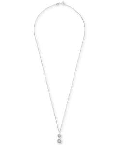 2-Pc. Set Diamond Circle Cluster Pendant <b>Necklace</b> & <b>Matching</b> Dangle Earrings (1/3 ct. t.w.) in Sterling Silver or 14k Gold-Plate - Product Image 6