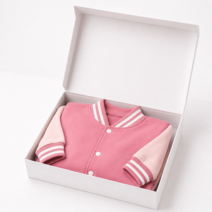 Veste universitaire personnalisée pour homme en coton et laine, manches longues, fermeture à boutons-pression, détails en tricot côtelé, plusieurs poches, tendance - Product Image 6