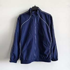 <b>Men's</b> Reflective Nylon Tracksuit | Waterproof Windbreaker and <b>Jogger</b> Set | Custom Logo Gym Jogging Suit - Product Image 6