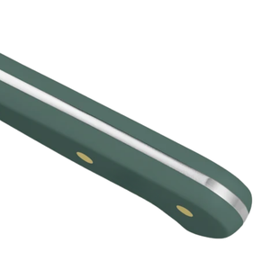 Cuchillo de Cocina Multiusos con Mango Remachado Verde Oscuro y Hoja de Acero Inoxidable para Cortar Carne y Verduras - Product Image 3