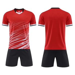 High Quality 100% Polyester Unisex Sublimation Soccer Jerseys Short Quick Dry Breathable Fabric for Sports for Uniforms - Product Image 1