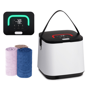 Chauffe-serviettes électrique de luxe 14 litres avec minuterie pour salle de bain – Seau chauffant pour serviettes - Product Image 1