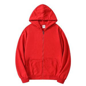 Sudadera con Capucha Blanca para Hombre, Cierre de Cremallera, Corte Regular, Algodón French Terry, Estilo Casual para Otoño - Product Image 5