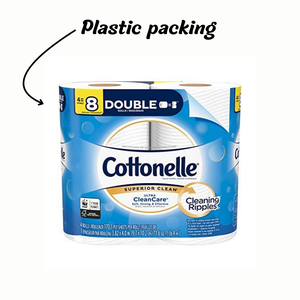 Sacs d'emballage en plastique PE personnalisés pour papier toilette, vente en gros, fournisseur d'usine du Vietnam - Product Image 3