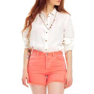 Shorts Premium con Lavado Ácido, 100% Algodón Denim, Logotipo Personalizado OEM, Ropa Urbana Informal de Verano para Hombres, Mujeres y Adolescentes - Product Image 2