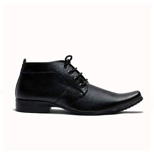 <b>Black</b> Leather Oxford Dress <b>Shoes</b> Pointed Toe <b>Lace</b>-Up Formal Men's Office Wear Solid Color All Seasons Anti-Slippery - Product Image 3