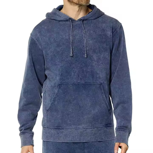 Sudadera con Capucha de Alta Calidad con Lavado Ácido, Forro Polar Grueso, Fabricante de Ropa Urbana Personalizada, Proveedor OEM - Product Image 1