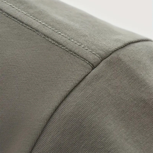 Camiseta de Algodón Orgánico para Hombre, Ecológica, Informal, de Manga Corta, Proveedor de Fábrica de Ropa - Product Image 6