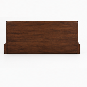 Cadre de lit de rangement en bois massif avec tête et pied de lit incurvés, fabricant de meubles de chambre modernes - Product Image 3