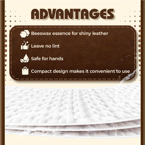 Lingettes nettoyantes pré-humidifiées durables et conçues par des experts, qualité exceptionnelle d'entretien et de nettoyage du cuir de chaussure - Product Image 4