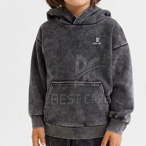 Ropa de Moda Infantil, Sudadera Personalizada, Conjuntos Deportivos con Efecto Desgastado por el Sol para Niños, Ropa Urbana de Alta Calidad, Conjuntos Deportivos con Efecto Desgastado por el Sol para Niños - Product Image 4