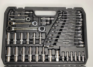 Juego de Llaves de Trinquete Profesional de 151 Piezas, Acero al Cromo Vanadio OEM, con Estuche Rígido, para Hogar y Motocicleta - Product Image 2