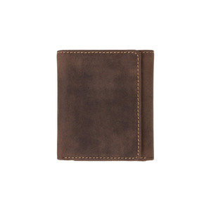 <b>Mens</b> Vintage Genuine Leather Tri Fold <b>Wallet</b> Custom Logo Top Grain Cowhide <b>Card</b> Holder Compact Billfold LTW-0182 - Product Image 2