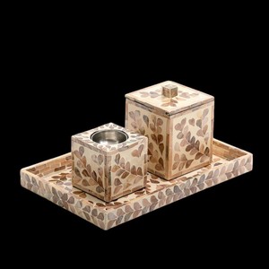 Luxury Mabkhar Set <b>Mother</b> of Pearl Inlay Bakhoor Incense Burner for Home Decor I Burner Islamic Home Decor - Product Image 2