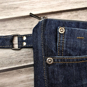 Mini Denim Coin Wallet <b>Small</b> Capacity Card Holder Compact Cash <b>Purse</b> Stylish Everyday Accessory For <b>Women</b> and Men - Product Image 6