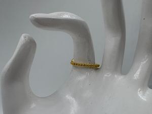 El mejor precio, anillo de racimo de Latón chapado en oro delicado, regalo de boda para mujer, hipoalergénico, resistente al deslustre con estilo clásico - Product Image 2