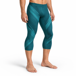 Leggings Capri para Hombre, Leggings de Compresión de la Mejor Calidad, Cintura Elástica, Spandex, Poliéster, Servicio OEM, Alta Calidad, Nuevo 2026 - Product Image 4