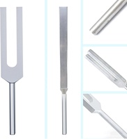 Lot de 5 diapasons en alliage d'aluminium pour la guérison