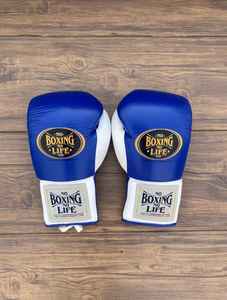 ถุงมือชกมวยแบบผูกเชือก No Boxing No Life สำหรับฝึกซ้อมและแข่งขัน มีทุกขนาด - Product Image 5