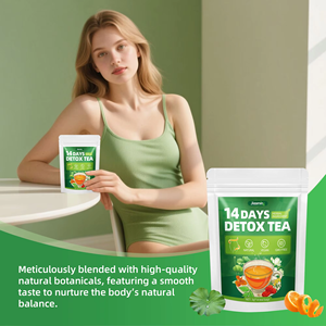 OEM ODM Listo para Enviar, Bolsitas de Té Herbal Detox, Mezcla Natural de Hoja de Loto, Semilla de Cáñamo y Cassia, Apoyo para la Salud Digestiva, 14 Bolsitas - Product Image 5
