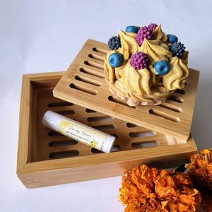Boîte à savon 100% en bambou boîtes à savon en bois naturel pour la décoration de la salle de bain produit écologique - Product Image 4
