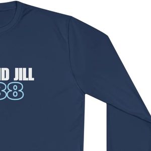 Camiseta deportiva Jack and Jill 1938 para hombre, camiseta atlética de manga larga, transpirable, con cuello redondo, para fitness, correr, entrenamiento, ropa deportiva - Product Image 5