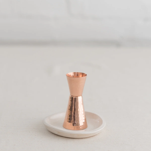 Vaso medidor de cobre martillado para bar, jigger de 30-60 ml, vaso de chupito de cobre, accesorios de bar - Product Image 6