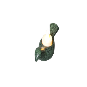 Portavelas Metálico Pequeño con Forma de Pájaro, Diseño Moderno, para Montar en la Pared o Usar en la Mesa, Acabado Auténtico, Decoración para el Hogar - Product Image 4