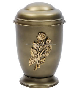 Nouvel arrivage Un design moderne et simple. Il est fait d'aluminium crémation cendres urne pour les humains à vendre - Product Image 3