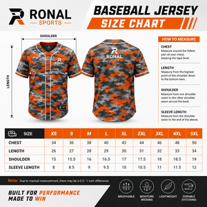 Camiseta de Béisbol para Hombre, Nueva Colección, Superventas, Transpirable, Tallas Grandes, Personalizable, Alta Calidad, por Ronal Sports - Product Image 6