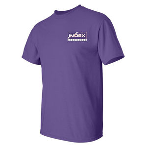 Camiseta Deportiva INDEX para Hombre, Manga Corta, Color Morado, Cuello Redondo, Corte Regular, Algodón Jersey, Casual, con Logotipo Estampado en la Parte Delantera - Product Image 6