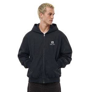 Men's Thermal Canvas Utility <b>Jacket</b> Padded Work Coat Wind Resistant Heavy Duty <b>Winter</b> Outerwear for Industrial Outdoor Wear OEM - Product Image 1